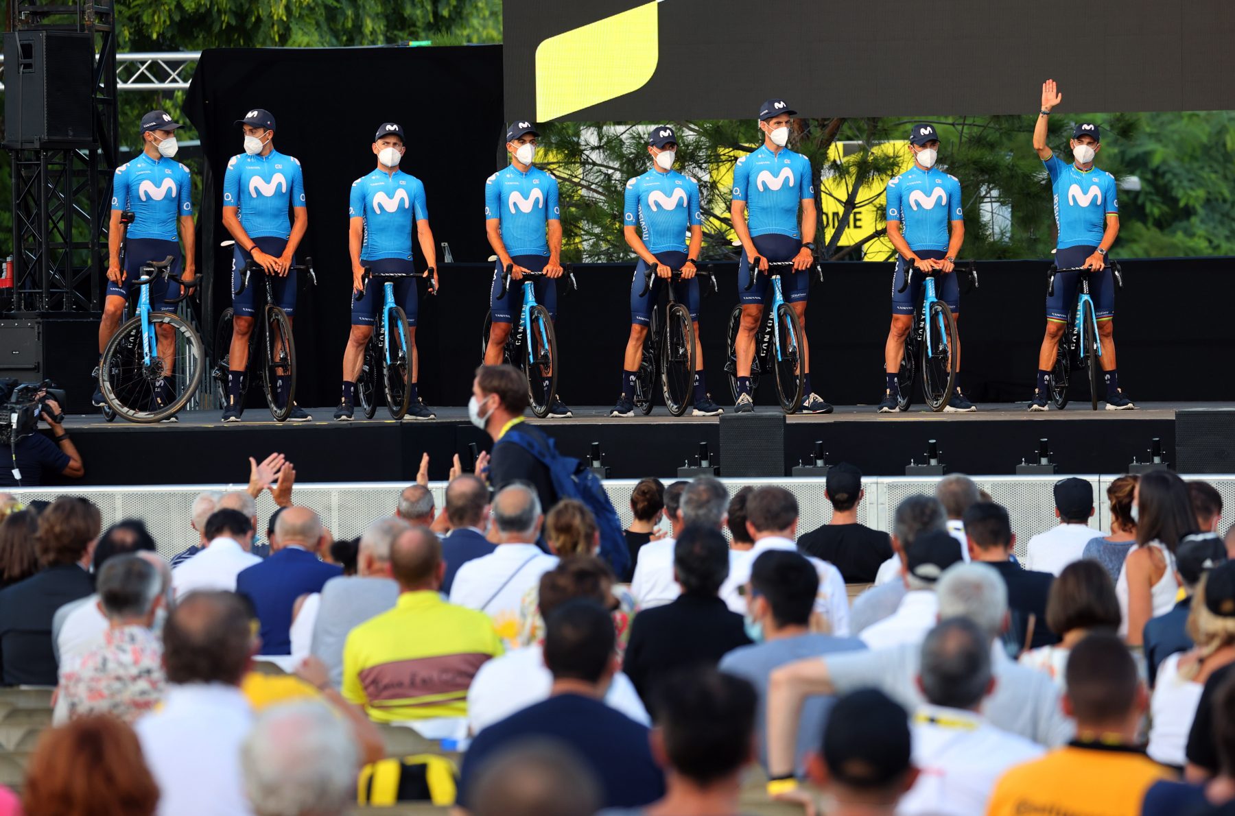 Imagen de la noticia ‛Movistar Team gets into 2020 Tour-mood in Nice’