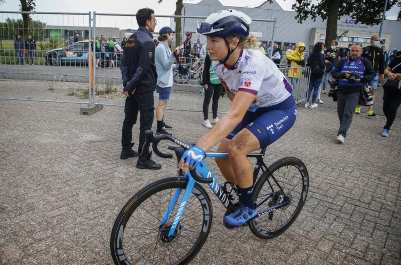 Imagen de la noticia ‛Norsgaard, several Movistar Team riders involved in Hollanda stage 3 crash’