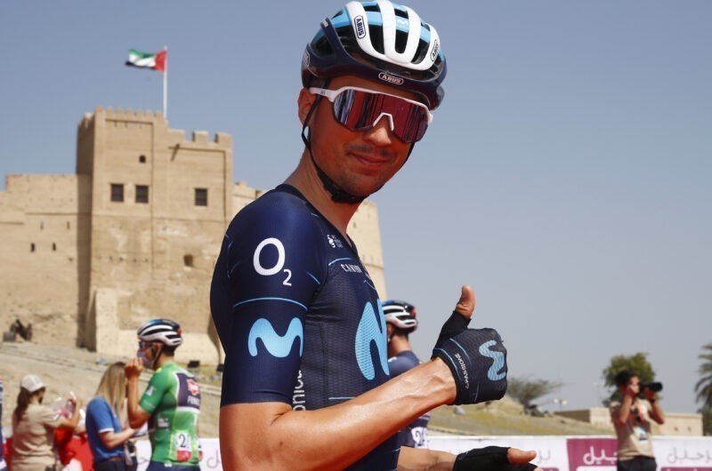Imagen de la noticia ‛Óscar Rodríguez -8th overall-, Verona with race contenders at Jebel Jais mountain-top finish’