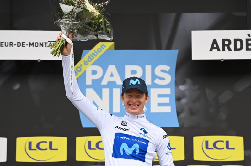 Imagen de la noticia ‛Matteo Jorgenson 3rd in Saint-Sauveur, new Young Riders’ classification leader in Paris-Nice’