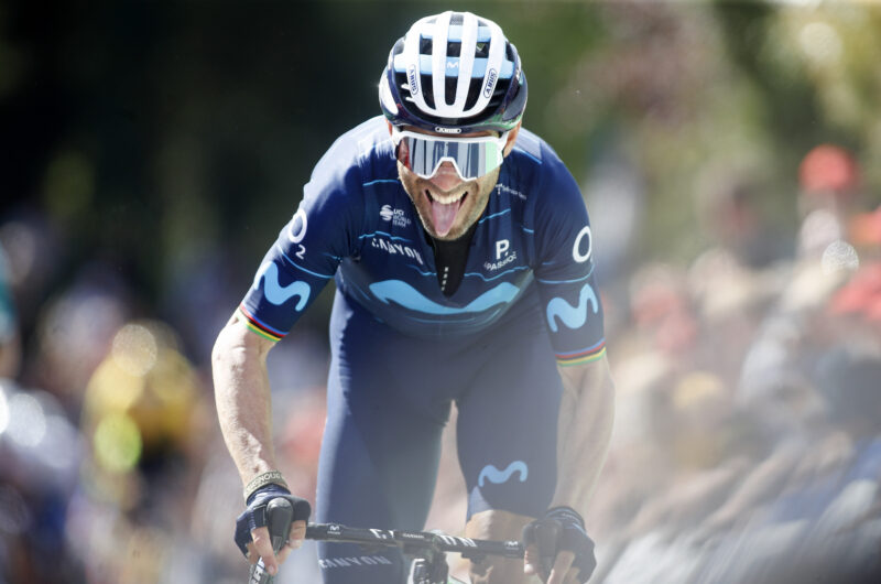 Imagen de la noticia ‛Valverde (2nd) dreams big until very end in Flèche Wallonne’