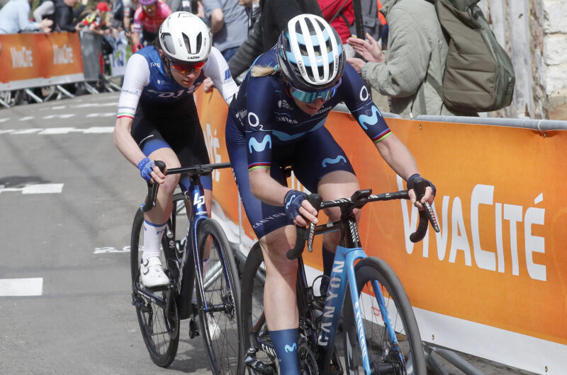 Imagen de la noticia ‛Van Vleuten (2nd), excellent Movistar Team again close to glory in Flèche Wallonne’
