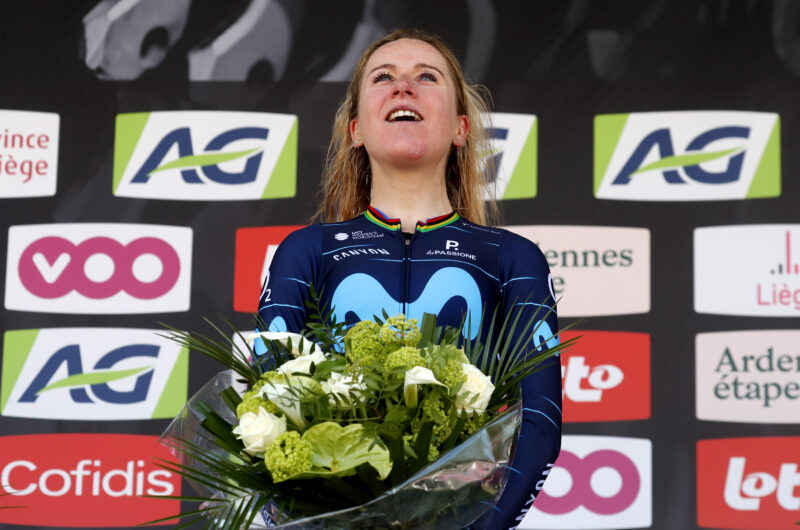 Imagen de la noticia ‛Van Vleuten’s emotions right after her Liège-Bastogne-Liège win’