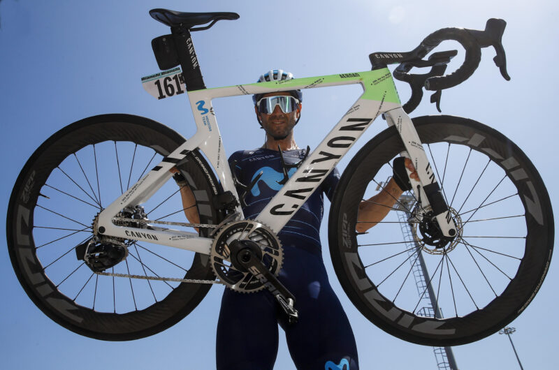 News' image‛Alejandro Valverde, #LaÚltimaBala, estrena Canyon Aeroad CFR en el Giro’