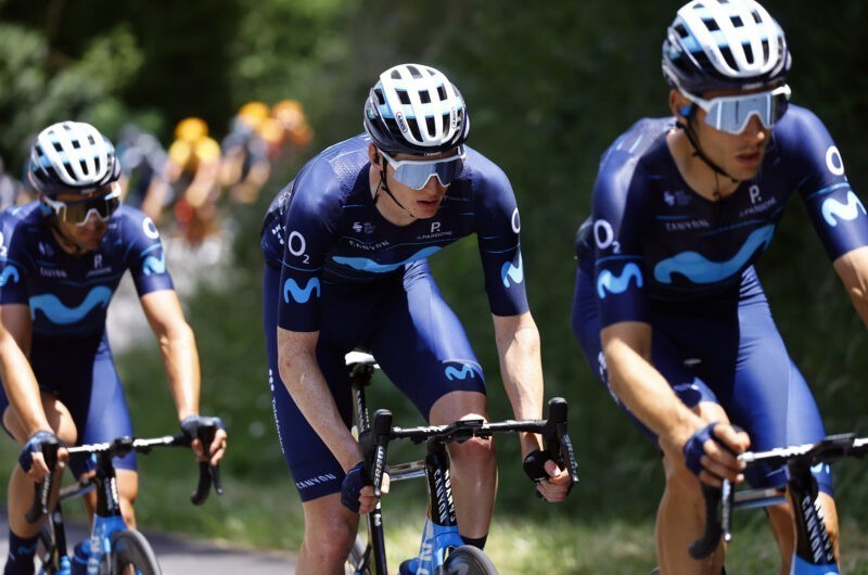 Imagen de la noticia ‛Mas, Jorgenson, Movistar Team safe through stage two before first mountain-top finish in Chastreix-Sancy’
