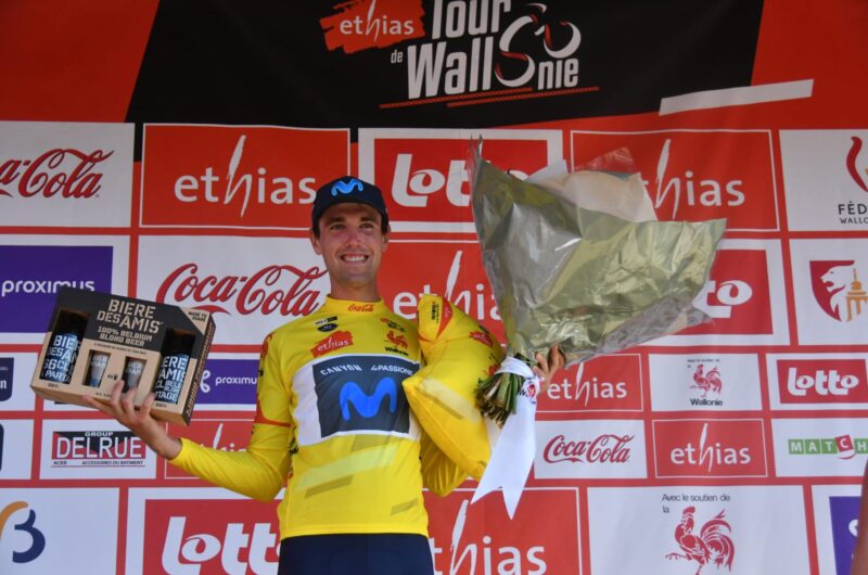 Imagen de la noticia ‛Lazkano on the attack over Walloon cobbles, ends 11th overall’