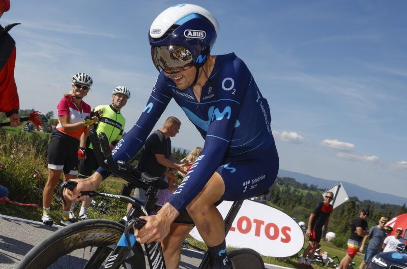 Imagen de la noticia ‛Óscar Rodríguez top Movistar Team finisher at decisive Bukowina Tatrzanska uphill TT’