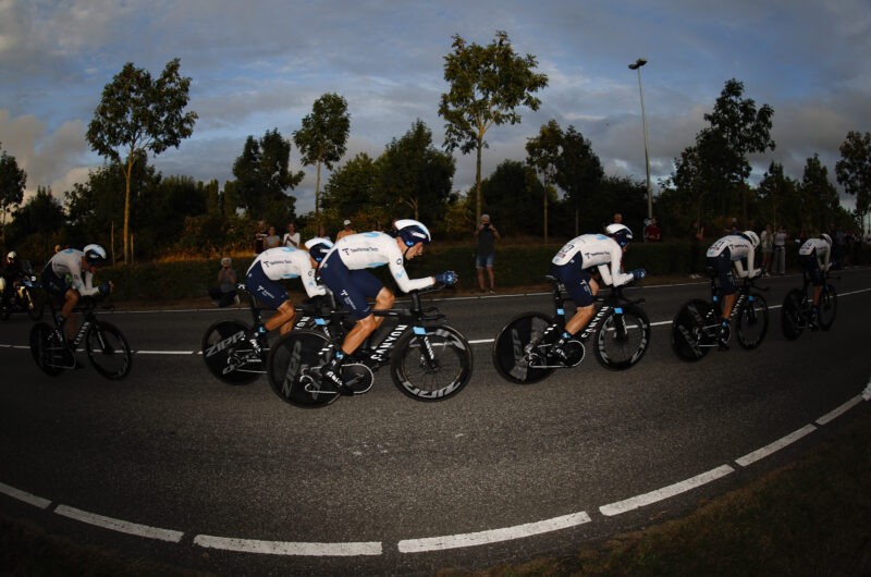 Imagen de la noticia ‛Movistar Team opens 2022 La Vuelta with 10th place in Utrecht TTT’