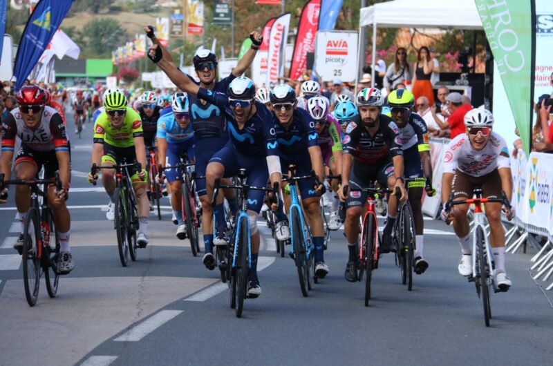 Imagen de la noticia ‛Aranburu claims first victory in Movistar Team colours, takes GC lead in Limousin’