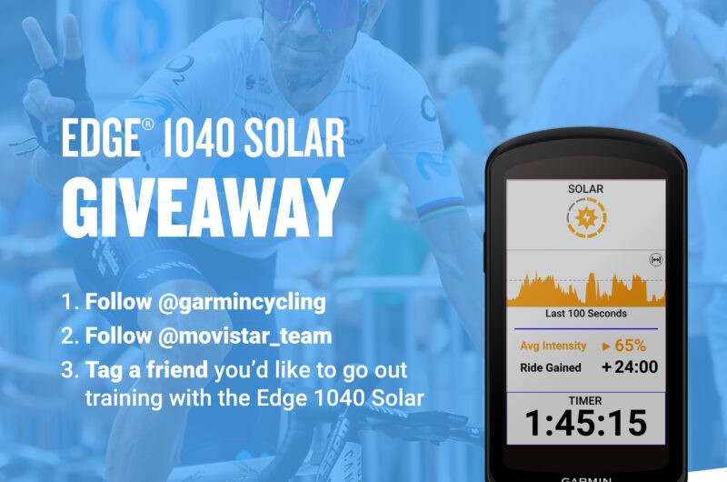 News' image‛Gana el nuevo Garmin Edge 1040 Solar en nuestro concurso de Instagram’