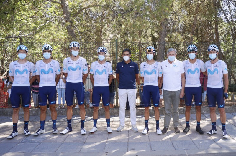Imagen de la noticia ‛Telefónica CEO José María Álvarez-Pallete visits Movistar Team at La Vuelta’s Queen stage’