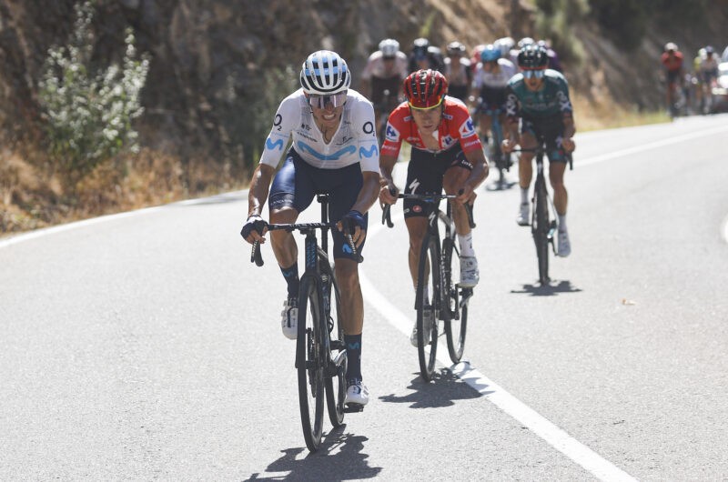 Imagen de la noticia ‛Enric Mas committed to fight until very end: 2nd behind Evenepoel, on the attack at Piornal’