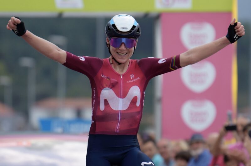 Imagen de la noticia ‛Van Vleuten completes another masterclass in Colindres, leads La Vuelta’