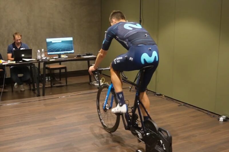 Imagen de la noticia ‛How a Biomechanical Study works at the Movistar Team, with Carlos Verona and Nelson Oliveira (in Spanish)’