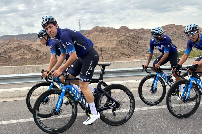 Imagen de la noticia ‛Movistar Team trains in Argentina prior to Vuelta a San Juan’
