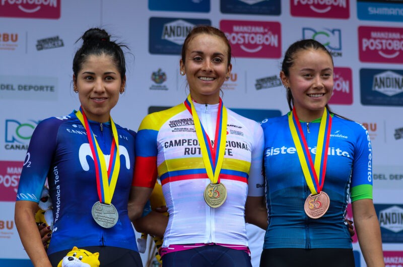 Imagen de la noticia ‛Paula Patiño takes silver at Colombian road race champs in Bucaramanga’