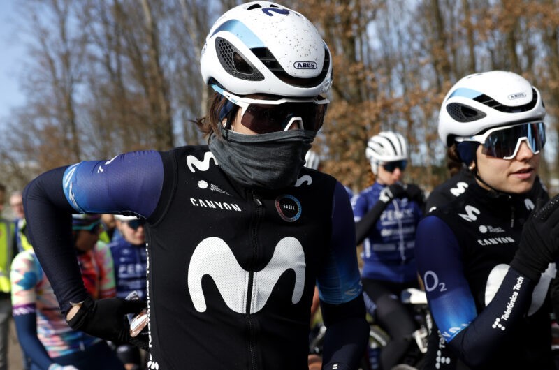Imagen de la noticia ‛Pile-up ruins Movistar Team’s chances at shortened Ronde van Drenthe’