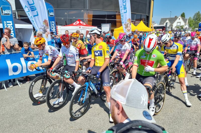 Imagen de la noticia ‛Lazkano remains in yellow at Meslay-du-Maine; just one stage away from overall glory’