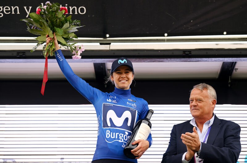 Imagen de la noticia ‛Sara Martín honours ‘her’ Vuelta, on the attack in Neila; Aalerud 13th at Lagunas’