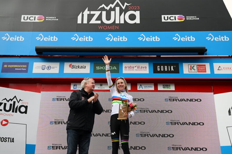 News' image‛Van Vleuten -5ª en la Itzulia- disfruta su última carrera en el País Vasco’