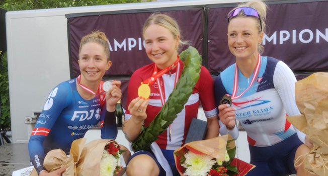 News' image‛Emma Norsgaard logra el triplete y revalida su título danés contrarreloj en Aalborg’