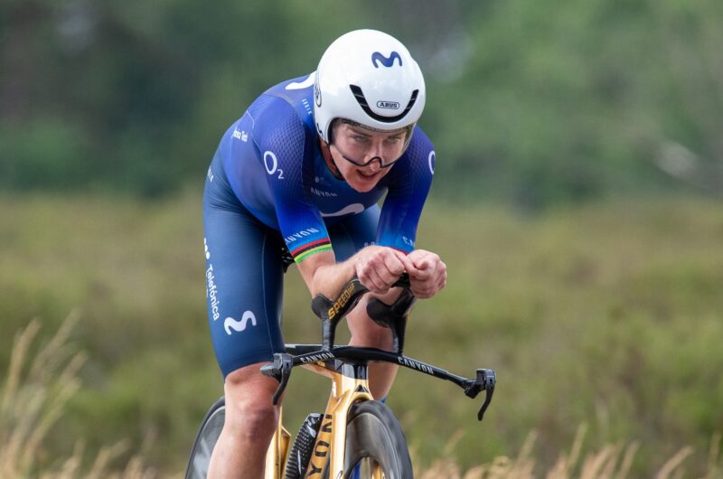 Imagen de la noticia ‛Van Vleuten opens Nationals week for Movistar Team with bronze at demanding Dutch TT’