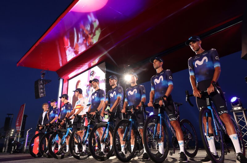 News' image‛Movistar Team disfruta de la presentación de equipos de La Vuelta en Barcelona’