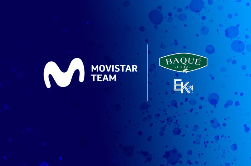 Imagen de la noticia ‛Movistar Team and Cafés Baqué squad partner for Spanish cycling’s future’