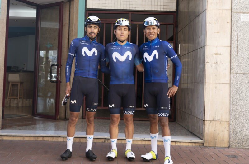 Imagen de la noticia ‛Nairo Quintana, Movistar Team cover Calpe training camp towards 2024’