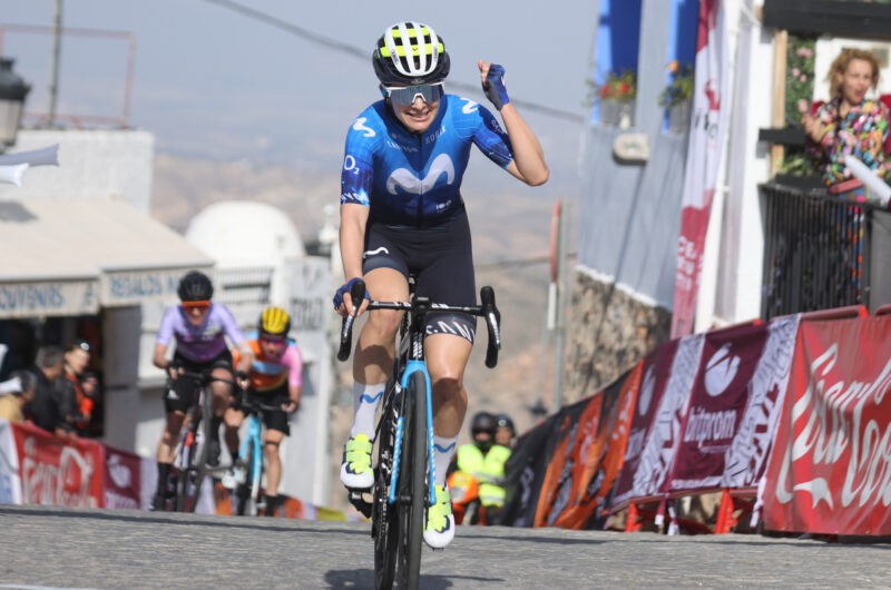 News' image‛Olivia Baril hace valer la autoridad de Movistar Team en la Women Cycling Pro Costa de Almería’