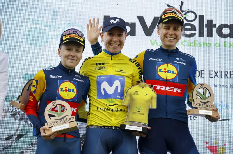 Imagen de la noticia ‛Mareille Meijering hits milestone as Movistar Team reaches 100 women’s victories’