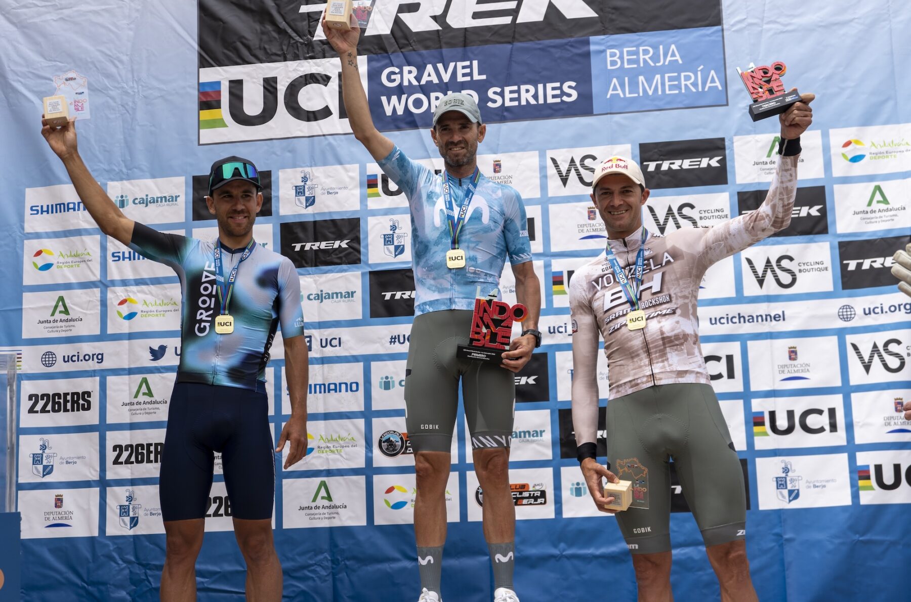 Alejandro Valverde impone su calidad por segundo año consecutivo en La Indomable