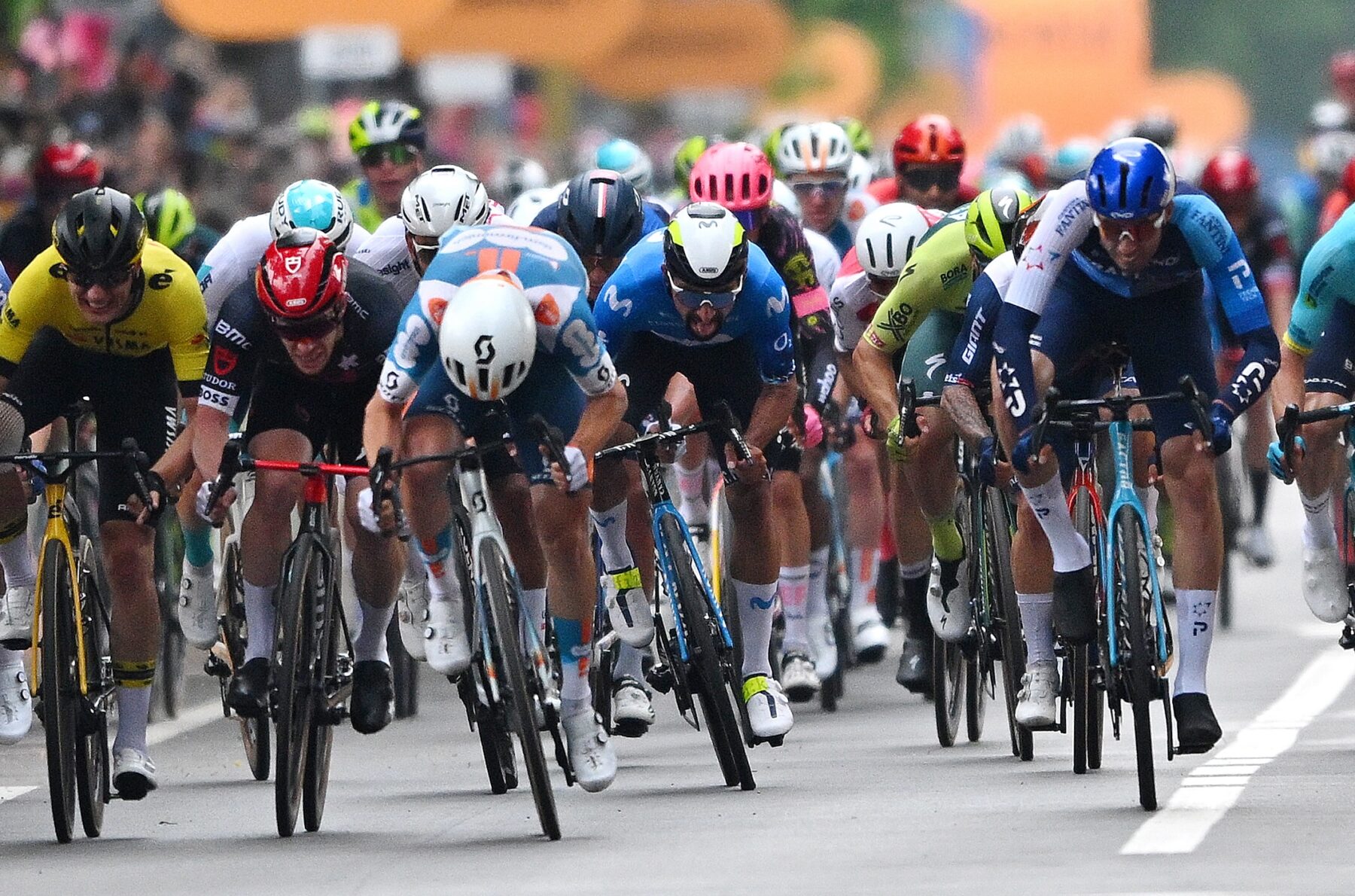 Gaviria 9th in Fossano after great Blue team-work, Rubio up to fourth overall