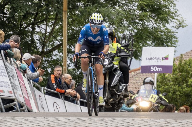 News' image‛Mareille Meijering, 5ª sobre las rampas de Arrate en el GP Ciudad de Eibar’