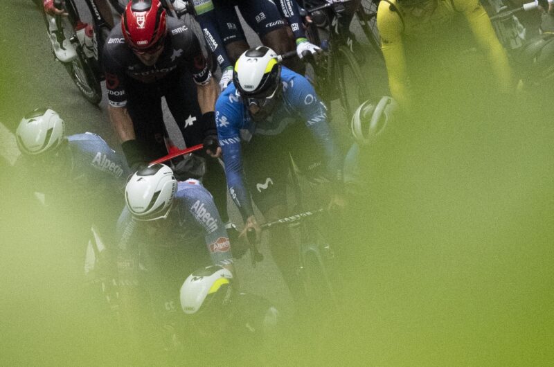 News' image‛Gaviria se aproxima al objetivo: 7º, tras ser cerrado, en el sprint de Andora (4ª etapa)’