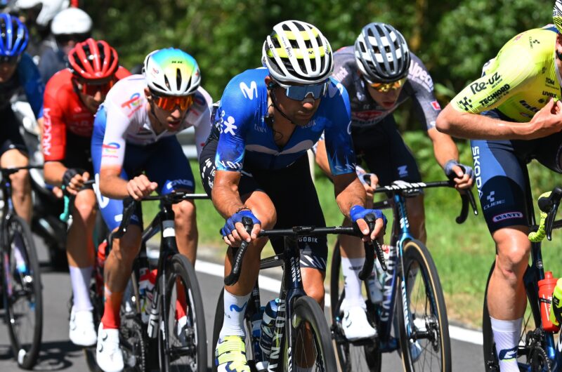 News' image‛Nelson Oliveira (6º) brinda el máximo de sus posibilidades en Bolonia; Movistar Team, líder por equipos’