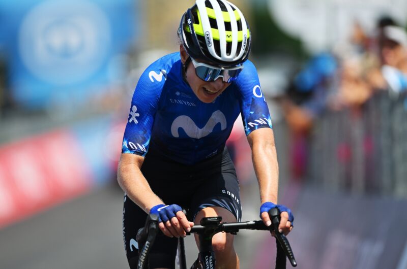 News' image‛Meijering -15ª, a 1′ de Fisher-Black- vuelve a dar la cara por Movistar Team en el final en alto de Toano’