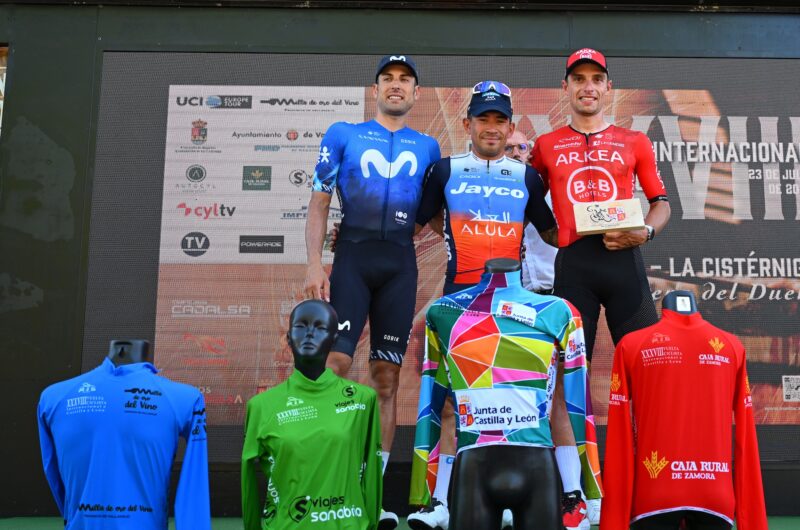 News' image‛Cimolai (2º), a un paso del triunfo en la Clásica a Castilla y León’
