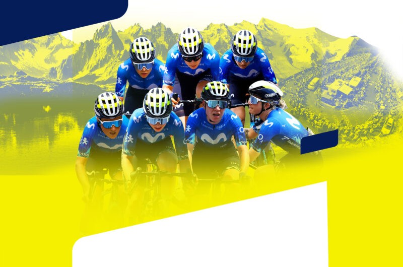 News' image‛Movistar Team, a seguir escribiendo recuerdos en el Tour de France Femmes 2024’