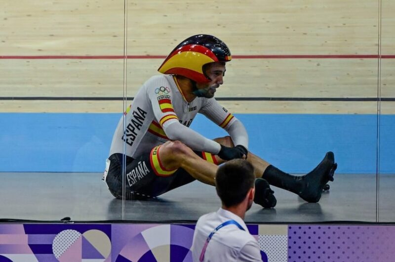 News' image‛Caída y cruel final para Albert Torres (8º) junto a Mora en la Madison olímpica de París’
