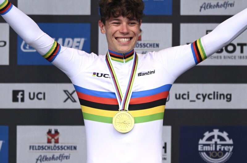 News' image‛El sexto arcoíris de Movistar Team: ¡Iván Romeo, campeón del mundo contrarreloj sub23!’
