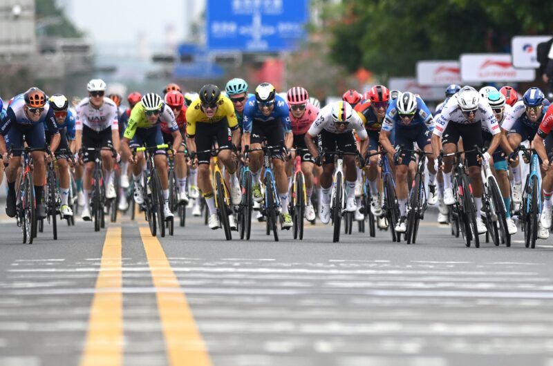 News' image‛Arranca la acción en China con Cimolai, 15º en el sprint de Fangchenggang; Serrano, 14º’