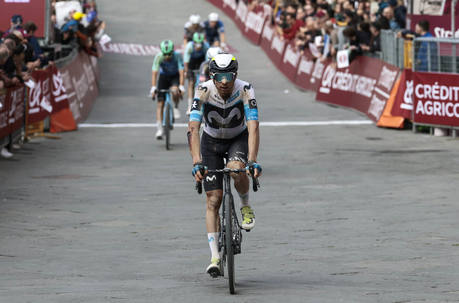 News' image‛Formolo, cerca del top 10 en una Strade Bianche marcada por las caídas’