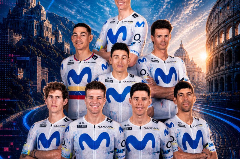News' image‛Movistar Team presenta su alineación para el Giro d’Italia 2026’